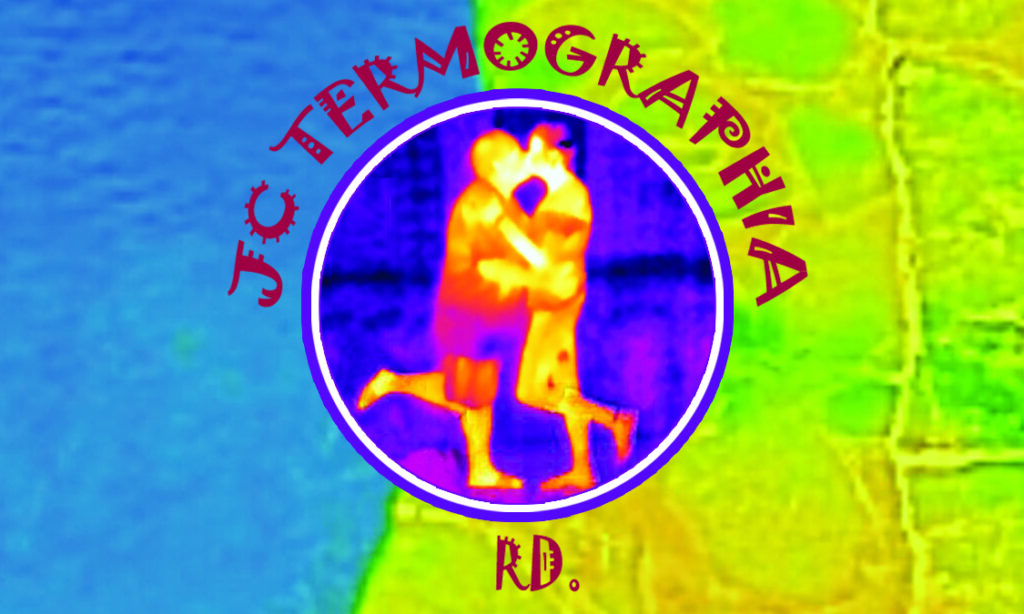 JC Termografia RD, president's business card front image. Contact us for all your thermographic imaging needs.